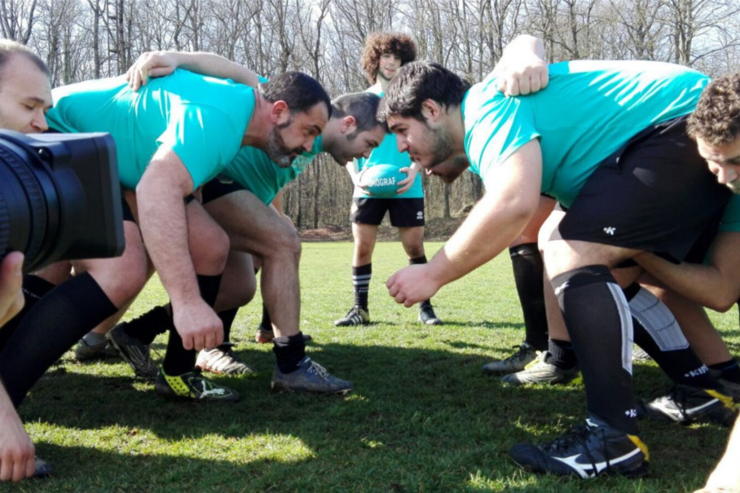 El Rugby Club Garrotxa protagonitza l'espot del Sismògraf 2017