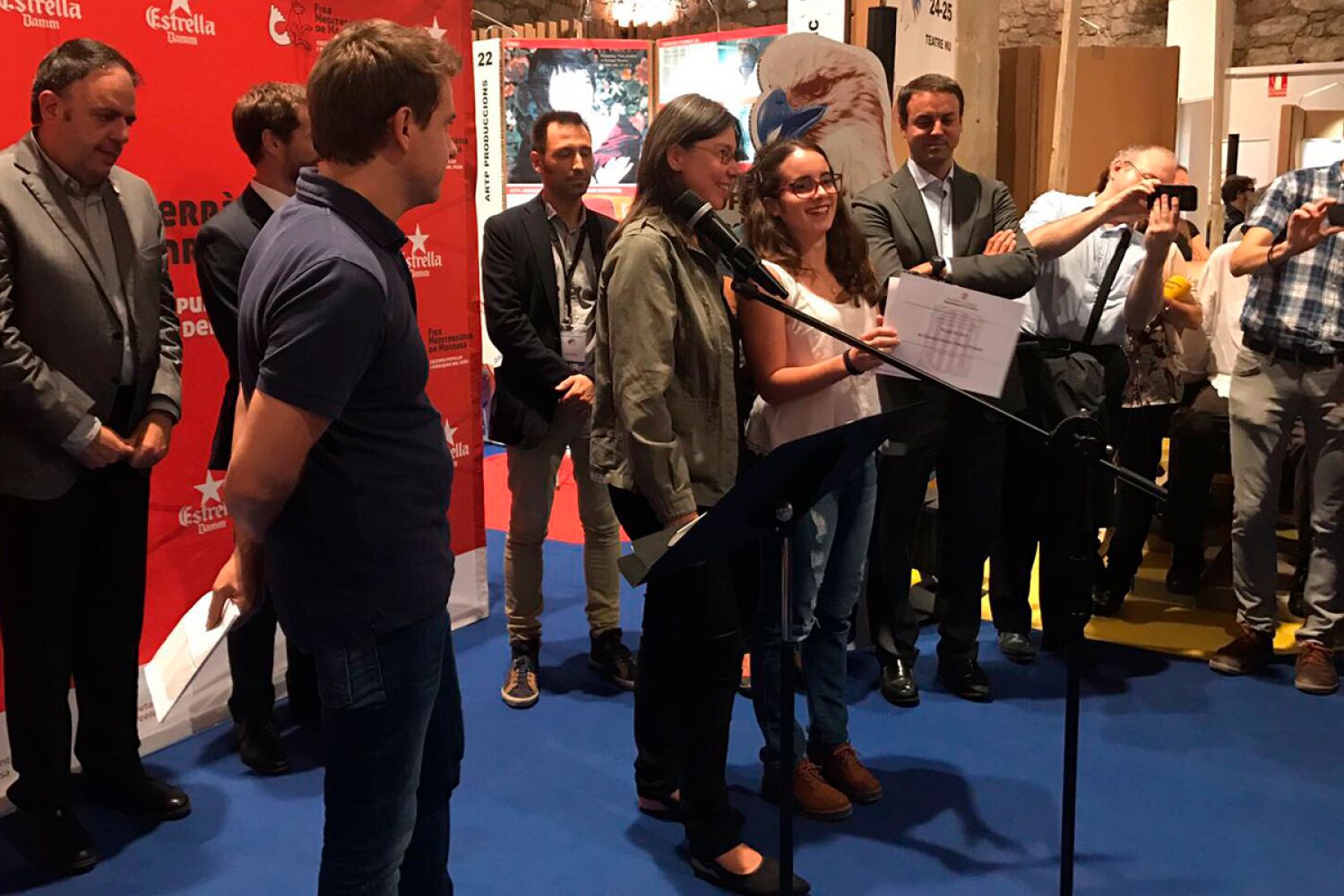 Clàudia Gómez i Raquel Viñuales guanyen el segon premi Delfí Colomé Clàudia Gómez i Raquel Viñuales guanyen el segon premi Delfí Colomé