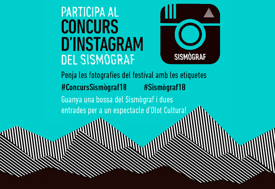 Participa al Concurs d'Instagram del Sismògraf 2018!