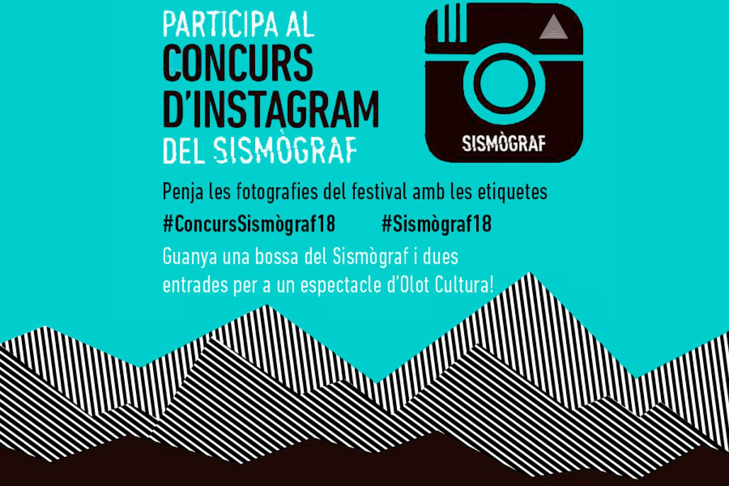 Participa al Concurs d'Instagram del Sismògraf 2018!