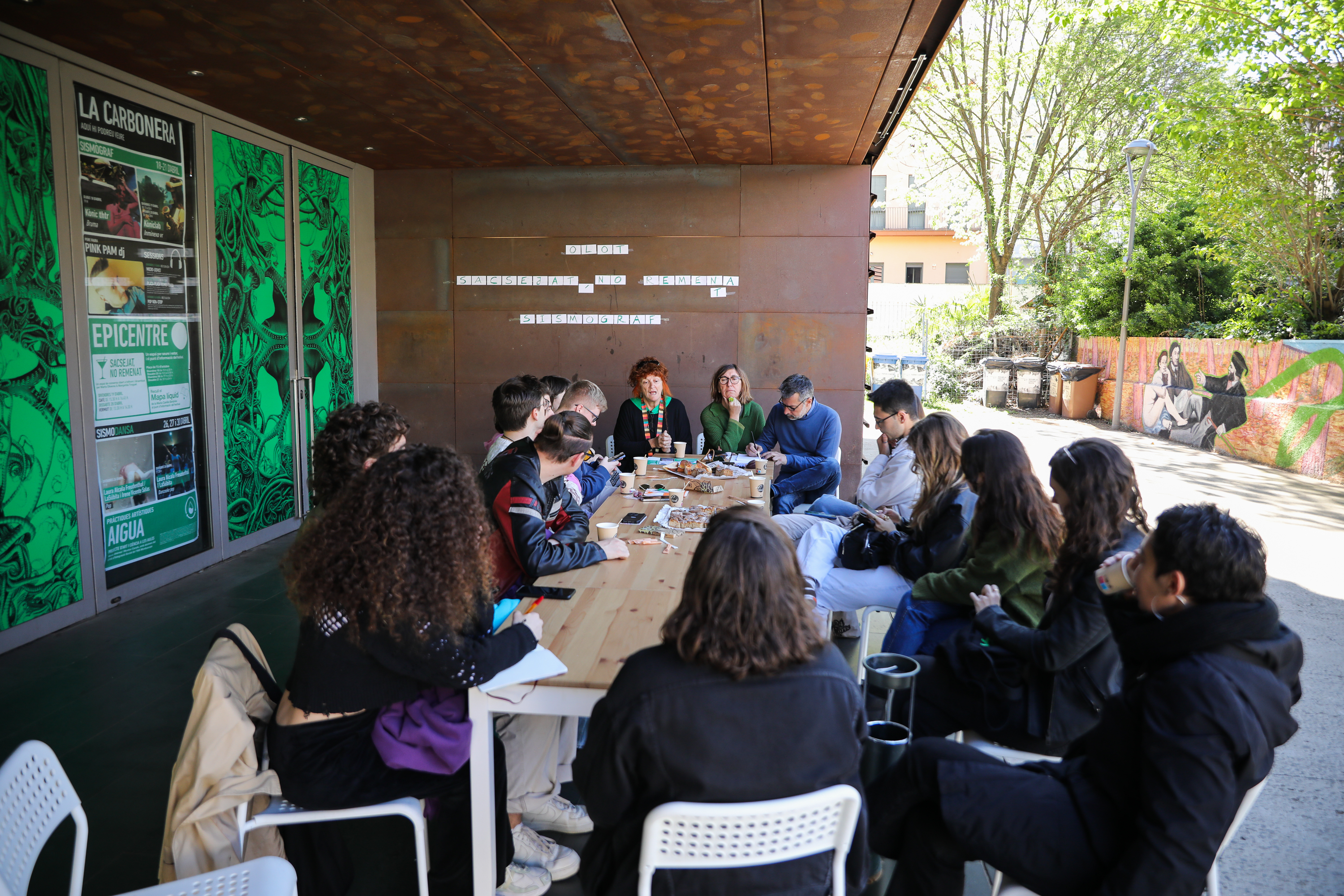 Xerrada a les Stalkers | © Martí Albesa