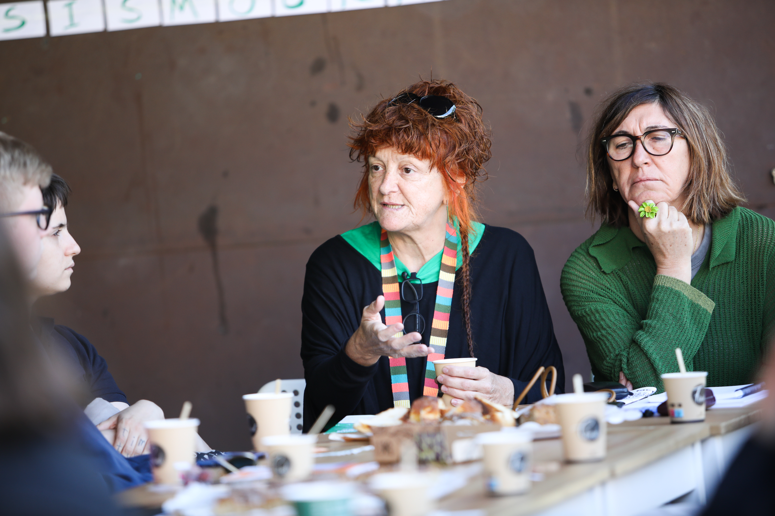 Xerrada a les Stalkers | © Martí Albesa