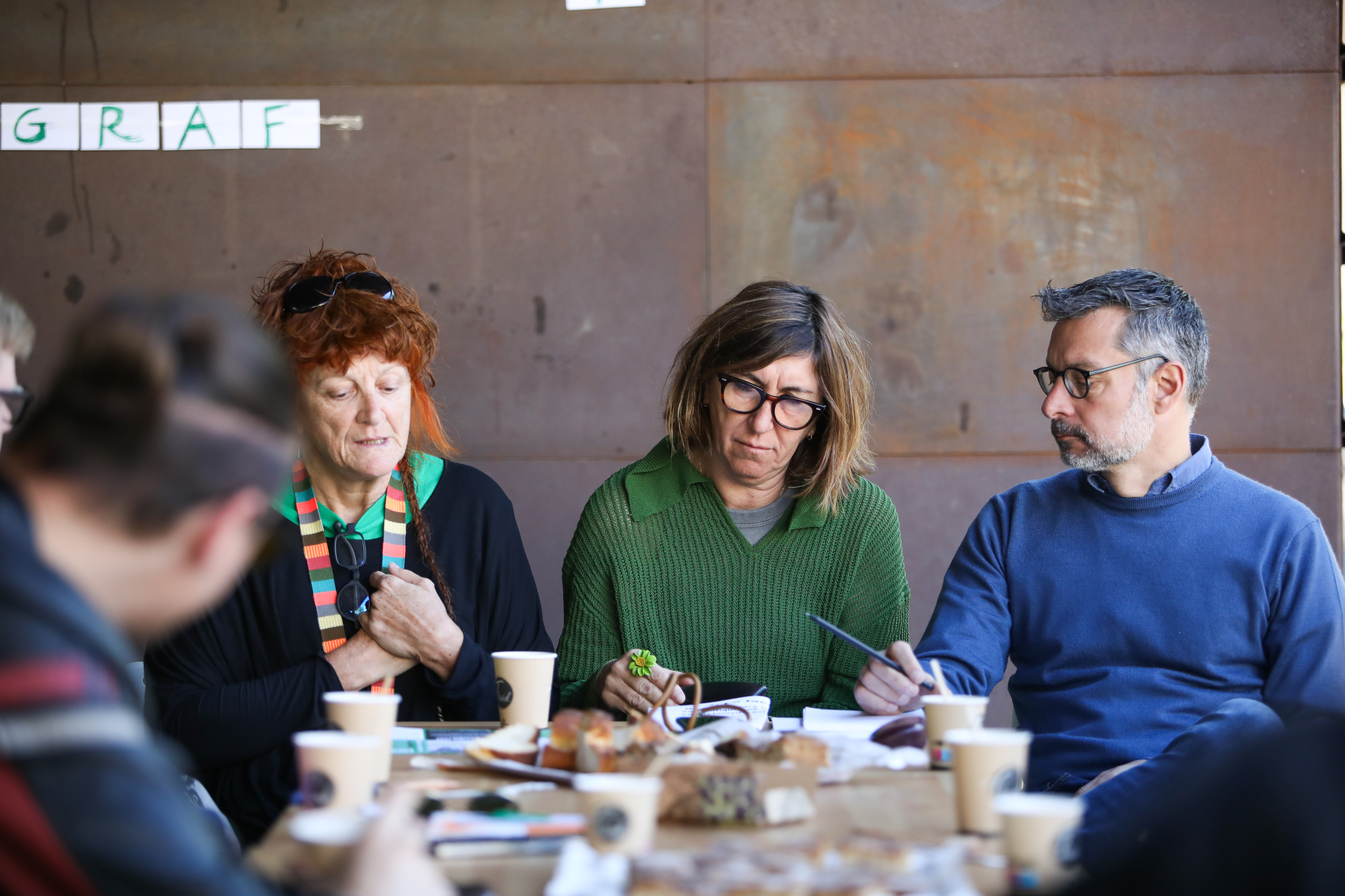 Xerrada a les Stalkers | © Martí Albesa