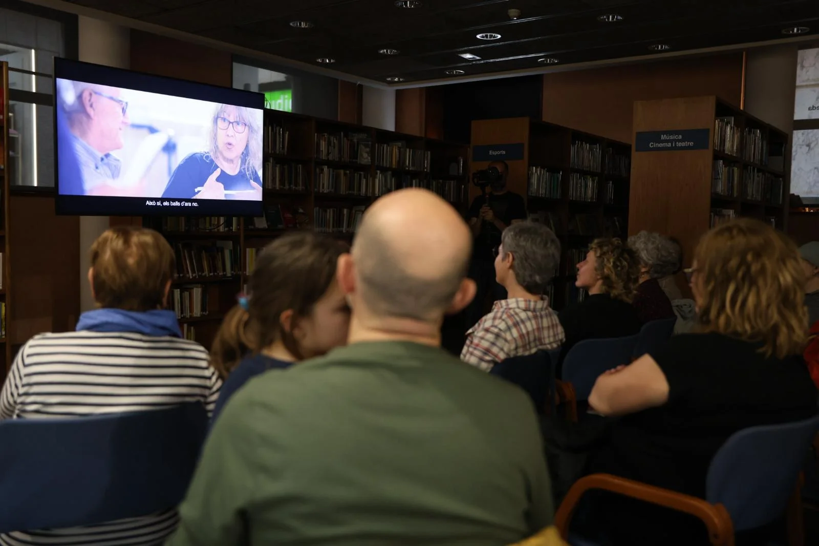 Projecció del documental 'Ballar la Garrotxa' | © Martí Albesa