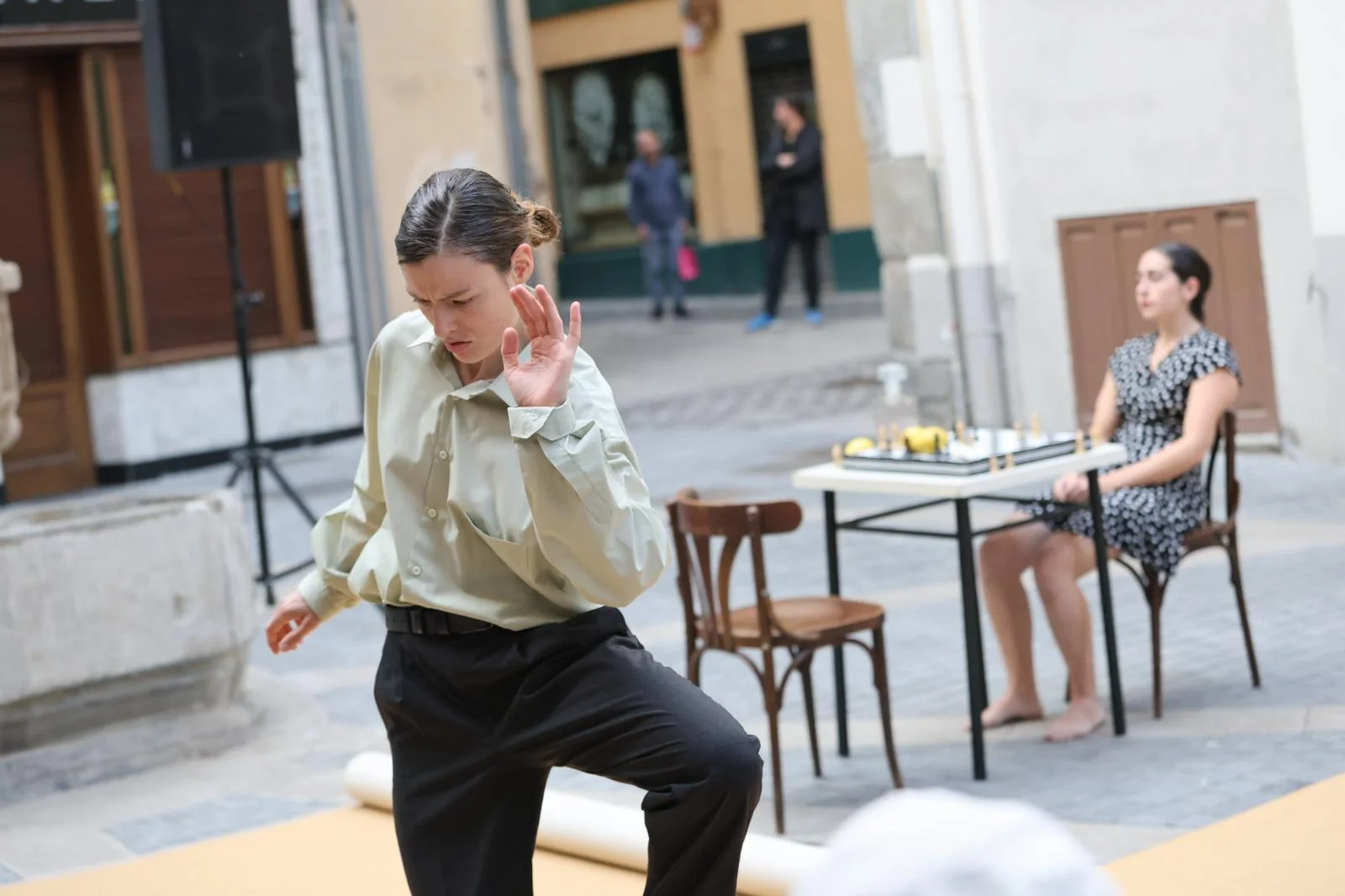 ‘Que et fessis vella tu / sí que em faria escopir sang’ de Lafonte Cia. | © Martí Albesa